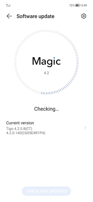 Wait for the search to finish