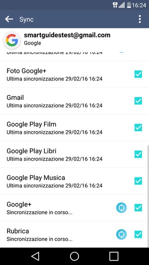 I tuoi contatti di Google verranno ora sincronizzati con il tuo telefono