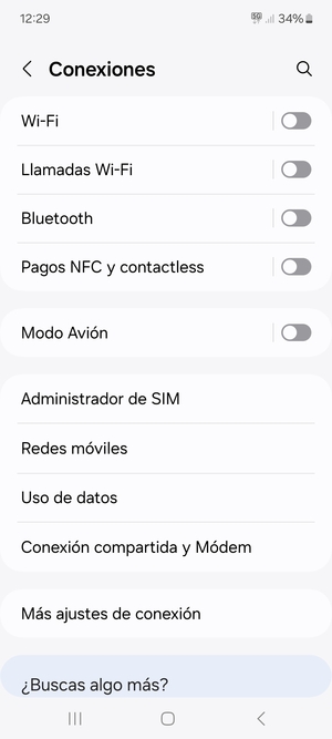 Seleccione Wi-Fi