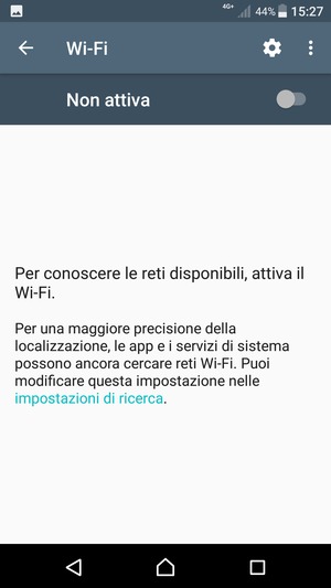 Attiva Wi-Fi