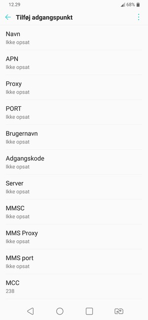 Indtast MMS-oplysninger