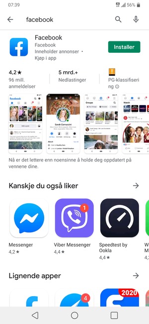 Velg app