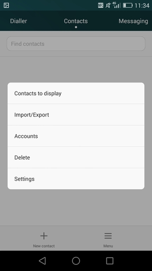 Select Import/Export