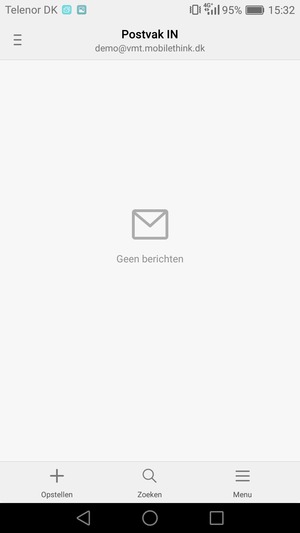 Uw account is klaar voor gebruik