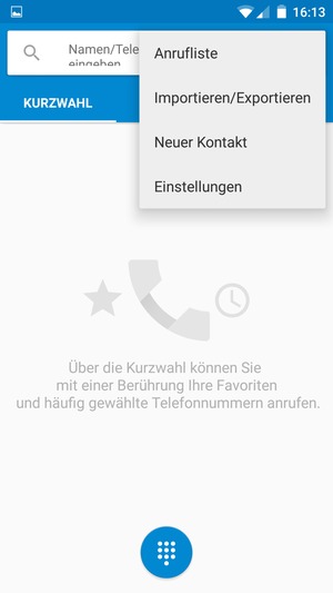 Wählen Sie Einstellungen