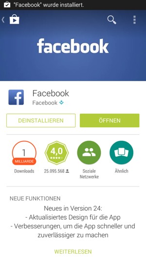 Wählen Sie ÖFFNEN