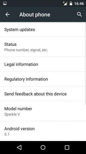 Select System updates