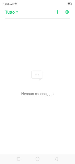 Seleziona il tasto Impostazioni