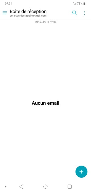 Votre messagerie Hotmail est prête à l'emploi