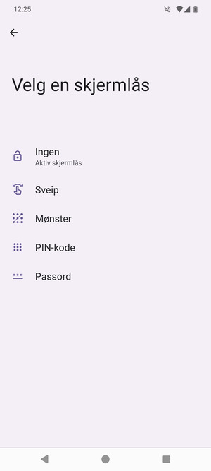 Velg Mønster