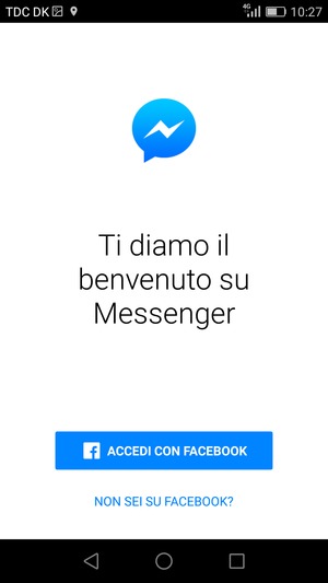 L'app è pronta per l'uso