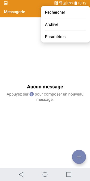 Sélectionnez Paramètres