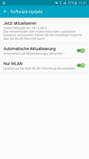 Wählen Sie Jetzt aktualisieren