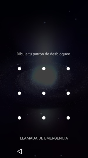 El teléfono ha sido asegurado con un bloqueo de pantalla