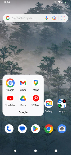 Wählen Sie Gmail