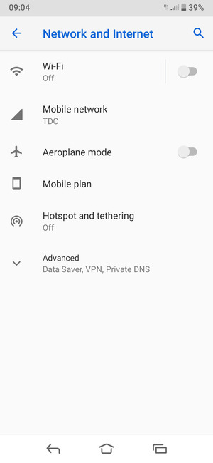 Select Mobile network