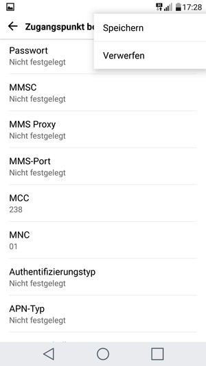Wählen Sie Speichern
