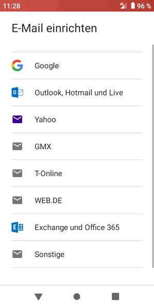 Wählen Sie Sonstige