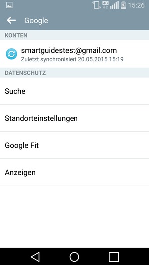 Wählen Sie Ihr Konto