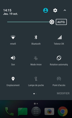 Sélectionnez Wi-Fi