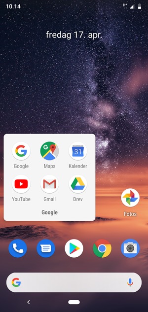 Vælg Gmail