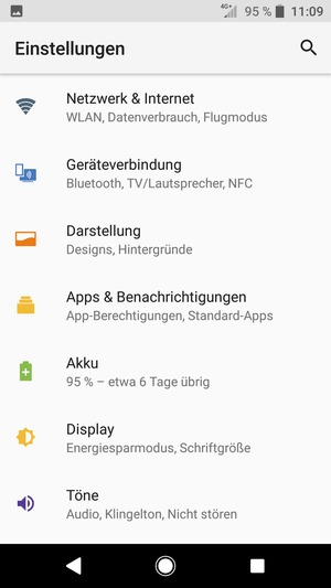 Wählen Sie Netzwerk & Internet
