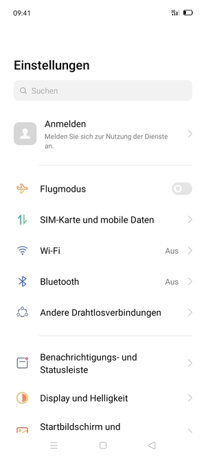 Wählen Sie Andere Drahtlosverbindungen