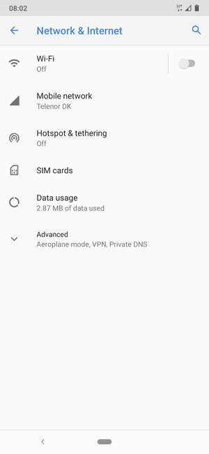 Select Mobile network