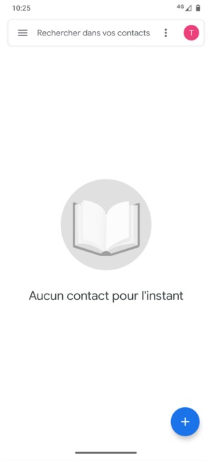Sélectionnez le bouton du Menu