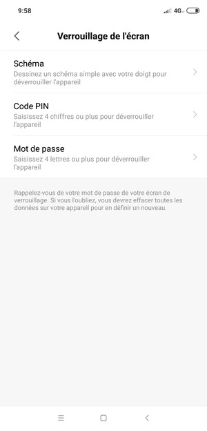 Sélectionnez Schéma