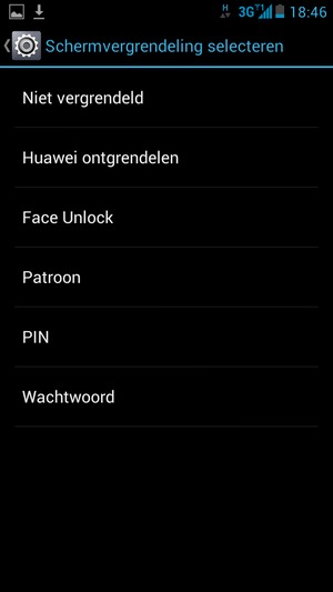 Selecteer Patroon