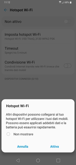 Seleziona Attiva