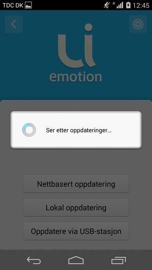 Vent til søket til ferdig