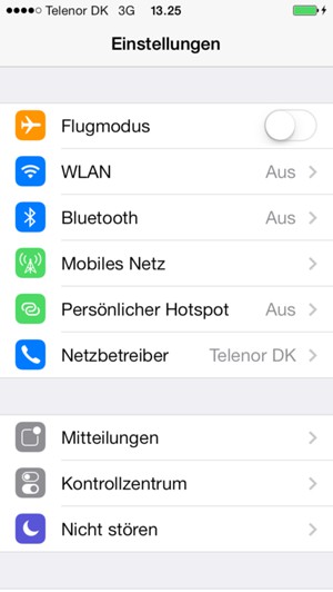 Wählen Sie WLAN