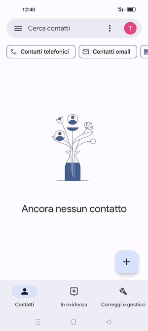Seleziona Correggi e gestisci