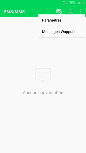 Sélectionnez Paramètres