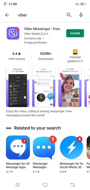 Select the app