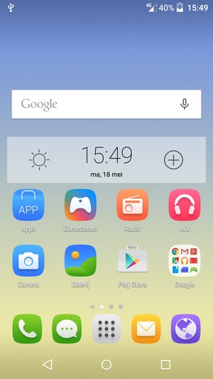 Selecteer Apps