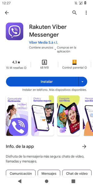 Seleccione Instalar