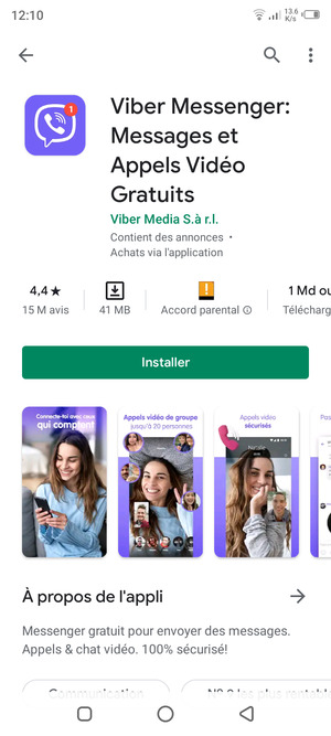 Sélectionnez Installer