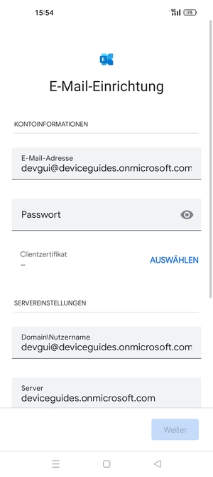 Geben Sie Ihre Passwort ein
