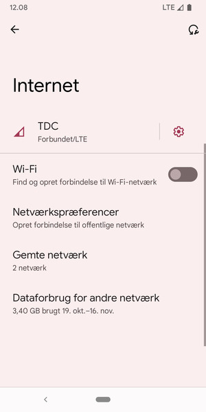 Aktiver Wi-Fi
