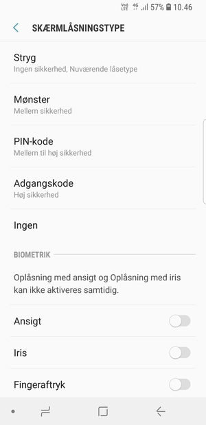 Vælg Mønster