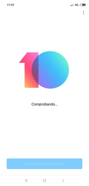 Espere a que la búsqueda termine