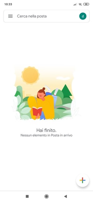Il tuo account è pronto per l'uso