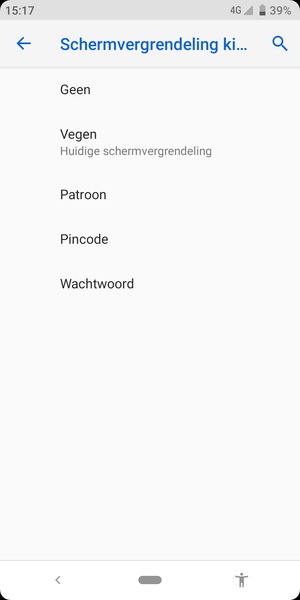 Selecteer Patroon