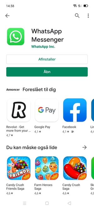 Vælg Åbn