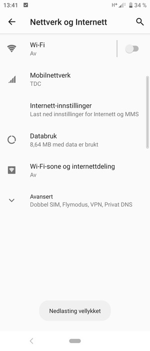 Velg Mobilnettverk