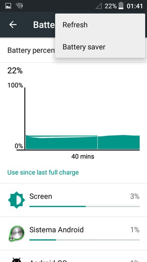 Select Battery saver
