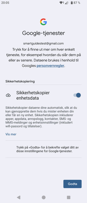 Velg Godta